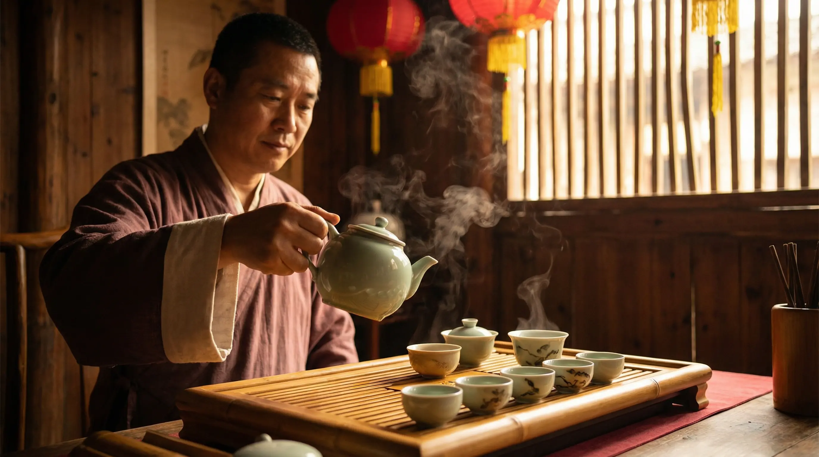 国产美女a片 茶道文化纪录片封面